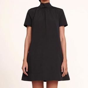 STAUD Black Mini Dress